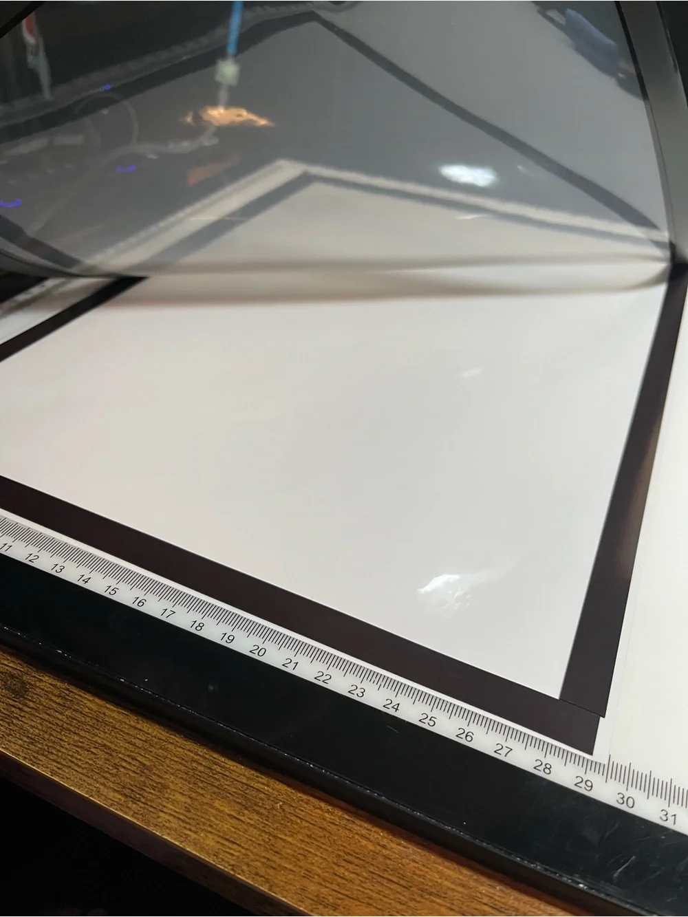 30x40cm Magnetic Black Photo Frame